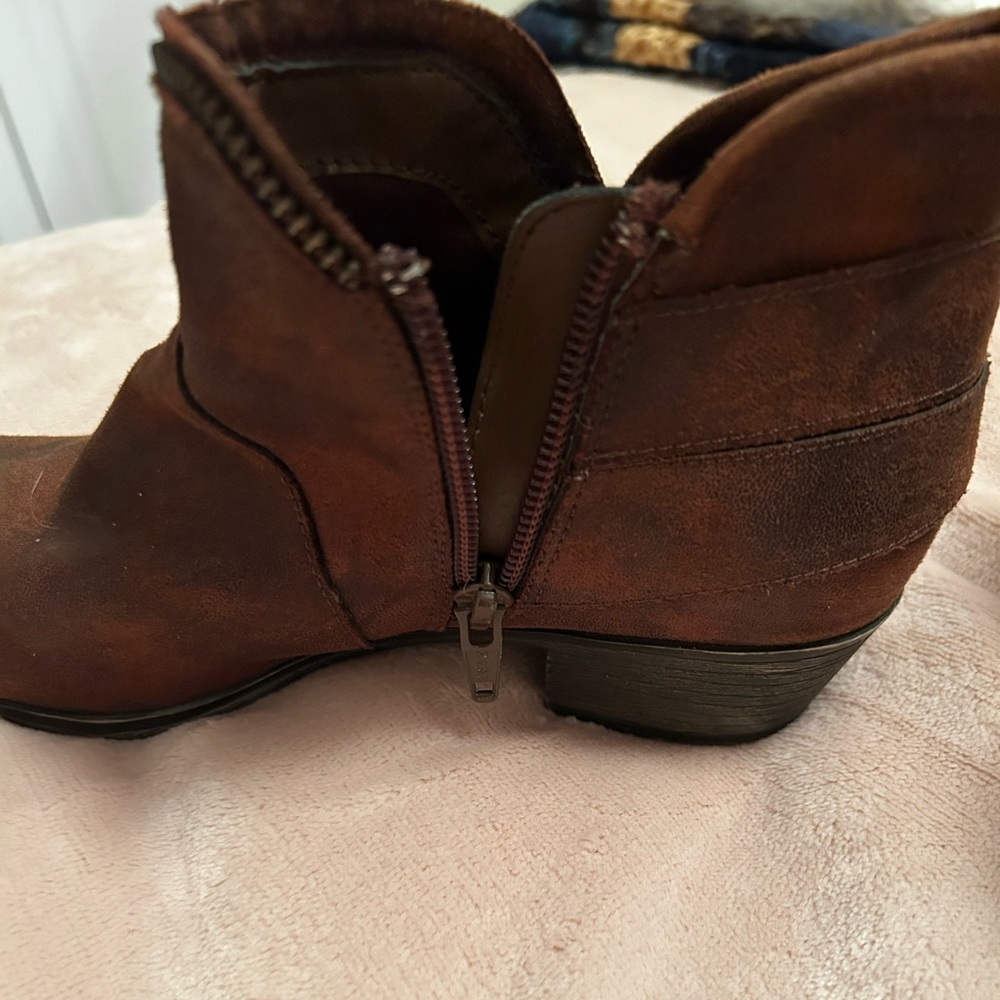 Brown Booties - Picture 2 of 4